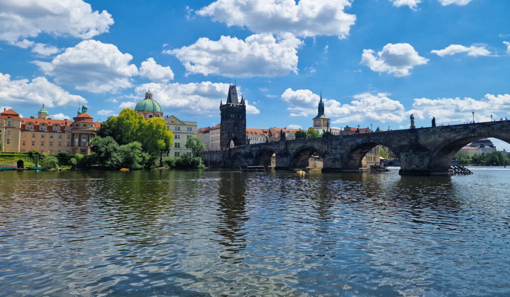 vista della crociera a Praga