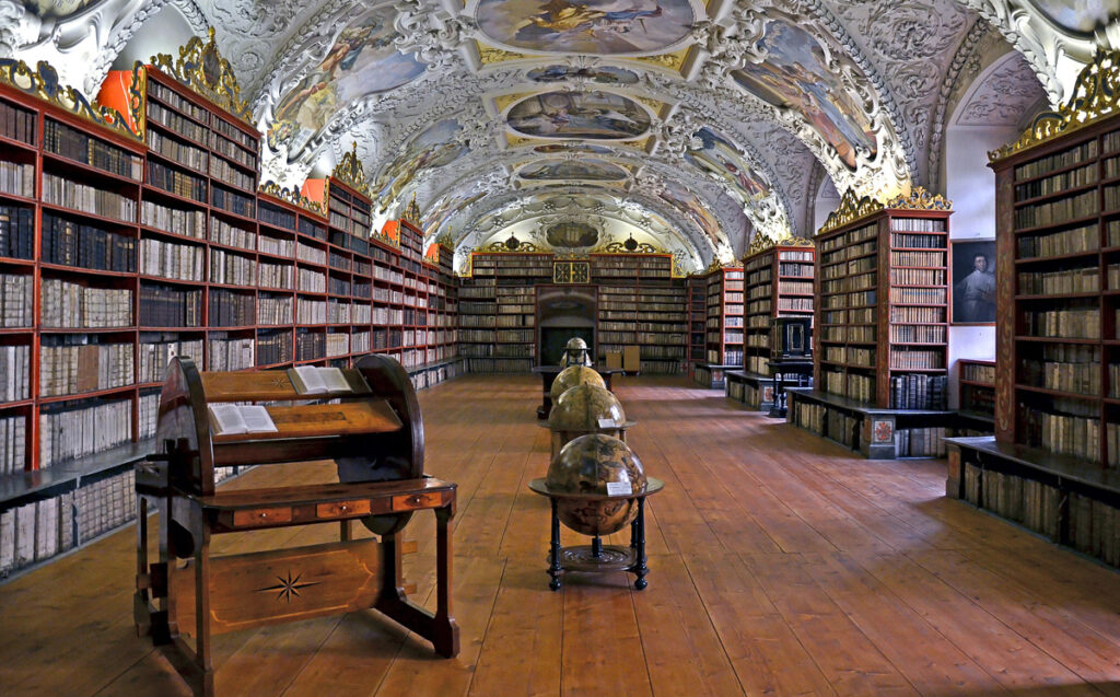 libreria nel monastero di strahov